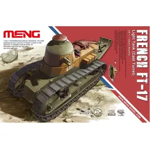 MENG MODEL 1:35 - FRENCH FT-17 LIGHT TANK (CAST 