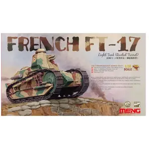Comparateur de prix : Maquette Char - MENG - FT-17 - Plastique - Gris - Échelle 1/35