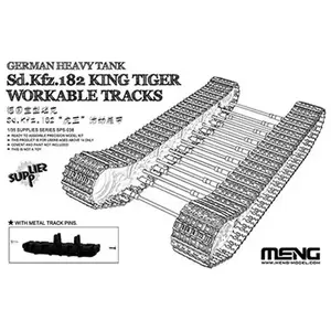 Meng Set de chenilles pour Tank Sd.Kfz. 182 King Tiger pas cher