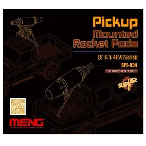 Pickup Mounted Rocket Pods (resin) - 1:35e - Meng-model pas cher