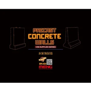 Precast Concrete Walls (resin) - 1:35e - Meng-model pas cher