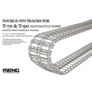 Comparateur de prix : MENG Double-pin Tracks For T-72 & T-90 Main Battle Tanks(cement-free Worka- 1:35e --model