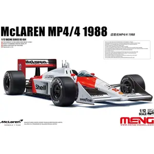 Maquette formule 1 - McLaren MP4/4 1988 - MENG - Rouge - Plastique