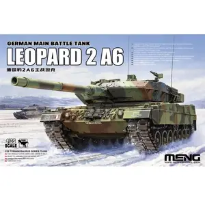 Maquette char : Char de combat principal allemand Leopard 2 A6 - 1/35