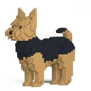 JEU DE CONSTRUCTION EN BRIQUES - JEKCA - YORKSHIRE TERRIER pas cher