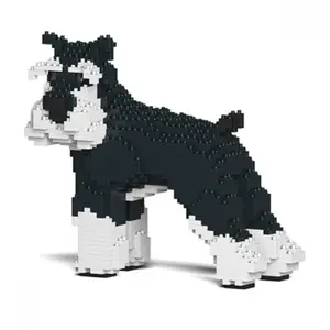 Jekca Blocs de construction - JEKCA - Chien Schnauzer Moyen - 970 pièc... pas cher
