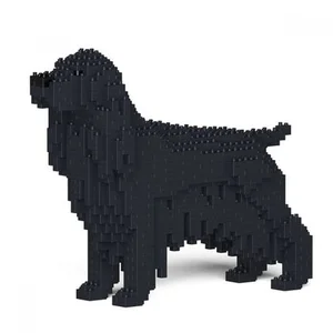 Jekca Blocs De Construction -chien Cocker Anglais Noir
