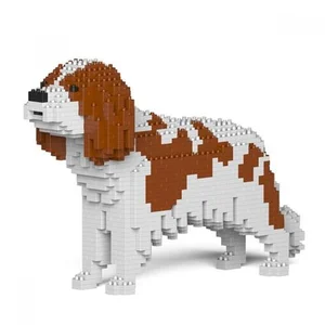 Jekca Blocs De Construction -chien Cavalier King Charles Spaniel Tache... pas cher