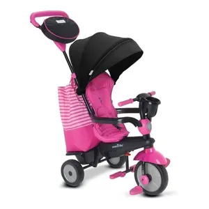 Comparateur de prix : smarTrike Swing DLX 4-in-1 driewieler Fille Rose