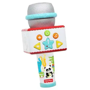 Microphone musical Fisher Price Karaoke Micro - Enfant - Lumières et mélodies intégrées