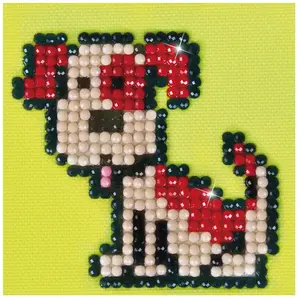 Comparateur de prix : Kit Tableau Strass Diamond Dotz Fido le Chien