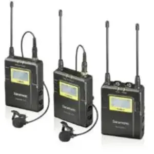 SARAMONIC UwMic9 TX9 +TX9 +RX9 Ensemble HF micro cravate (2 émetteurs et 1 récepteur)