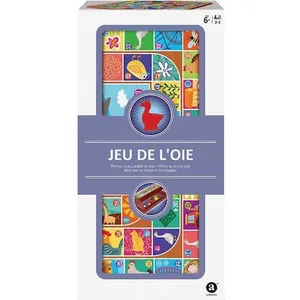 Wdk Partner - Jeu bois pliable jeu de l'oie 6 ans et + T.U pas cher