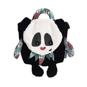 Les Déglingos Sac à dos bébé peluche Rototos le panda pas cher