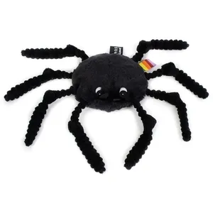 LES DÉGLINGOS Peluche Ptipotos - araignee noire pas cher