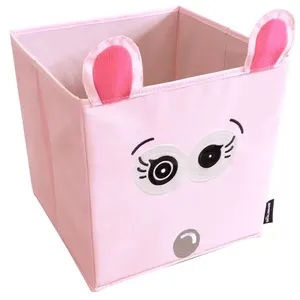 LES DEGLINGOS - BOITE DE RANGEMENT COQUELICOS LA SOURIS (32x32x32CM)