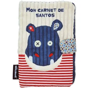 No Name Les Déglingos - Protège Carnet de Santé Hippipos l'Hippopotame pas cher