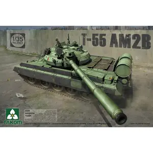 Ddr Medium Tank T-55 Am2b - 1:35e - Takom