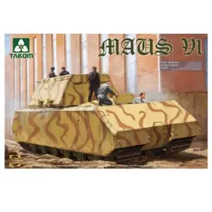 Maquette Char : MAUS VIII v.1 - Char super lourd de l'armée Allemande pas cher