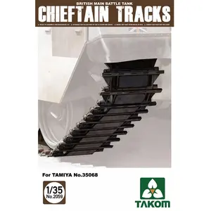 Comparateur de prix : Accessoires militaires : Set de chenille pour char Chieftain Takom