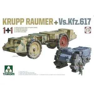Krupp Räumer +vs.kfz.617 - 1:72e - Takom pas cher
