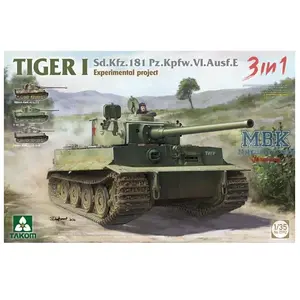 Maquette Tiger I Sd.Kfz.181 Pz.Kpfw. VI Ausf.E Experimental  - Takom Maquette militaire  - TAK2192 