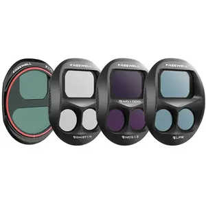 Freewell Filtre Quotidien Pour Caméra De Drone Dji Mavic 4 Pro 4 Unités