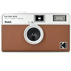 Comparateur de prix : Appareil photo argentique KODAK EKTAR H35 35MM Réutilisable Marron