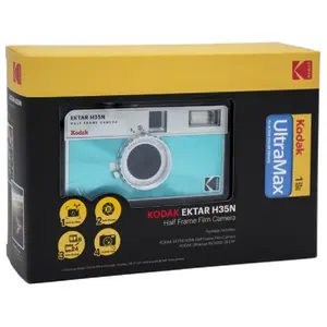 Comparateur de prix : Kodak Modèle : ektar h35n bleu + film ultramax 24 poses 4897116931269