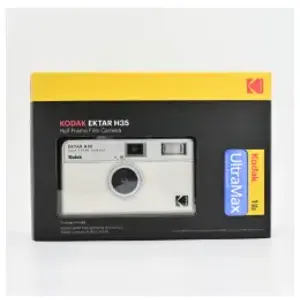Comparateur de prix : Pack Appareil Photo Argentique Kodak Ektar H35 + 1 Pellicule Ultramax ...