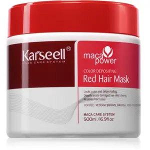 Karseell Color Depositing Red Hair Mask masque pour souligner la coule... pas cher