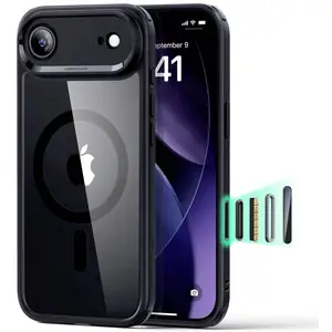 Coque MagSafe ESR Classic Hybrid HaloLock pour iPhone Air - Clear Blac... pas cher