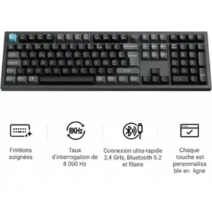 Keychron Q6 Ultra 8K - Sans fil - Noir