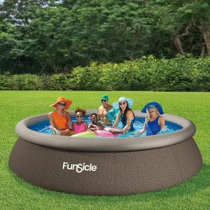 Piscine autostable Funsicle QuickSet Designer Pool Ø3,66m x h 76cm pas cher