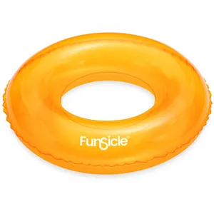 Bouée Funsicle Jaune Pour Piscine 66x18cm pas cher