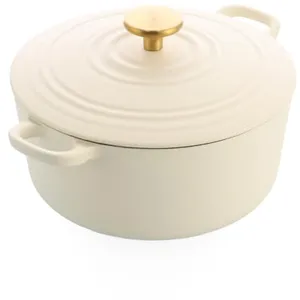 BK Bourgogne Braadpan Cream White 24 cm CC008934-001 (), Poêle + casse... pas cher
