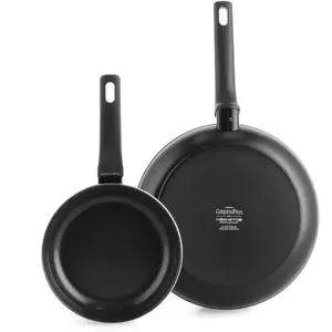 Poêle Essence 28 cm - Greenpan - Noir - Aluminium pas cher