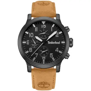 Montre Homme Timberland Driscoll - TDWGF0040701 Bracelet Cuir Marron pas cher