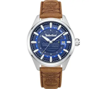 Timberland Montre dateur Small Northbridge Brown Silver pas cher