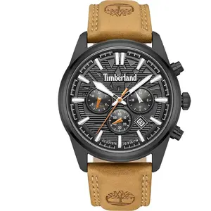 Timberland Montre Duo-time Bridge - Extension Brown Black pas cher