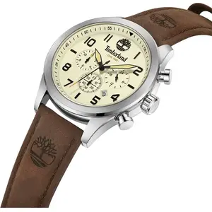 Montre - TIMBERLAND - TDWGF0009703 - Cuir Noir - Étanchéité 5 ATM - Quartz Analogique pas cher