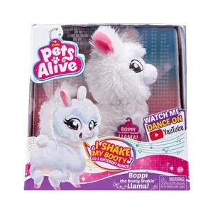 Peluche alive Zuru France Lama dansant
