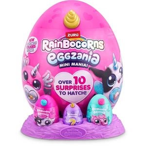 Comparateur de prix : Peluches surprises - ZURU - Eggzania Mini Surprise S1 - 10 surprises - 6 modèles - Moelleuse