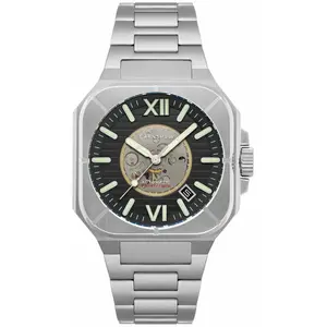 Montre Homme Earnshaw Armoury ES-8258-11 - Bracelet Acier Argent pas cher