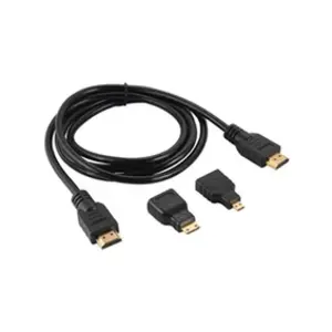 XCSOURCE 1.5 m 3en1 HDMI vers HDMI / Mini / Micro HDMI Câble d'Adaptation pour PC TV Téléphone pas cher