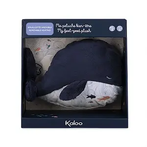 Kaloo Petit calme peluche bien etre baleine pas cher