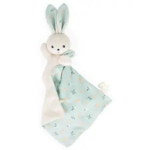 KALOO Carre Douceur Doudou Lapin Bouquet D'AGRUMES 17CM pas cher