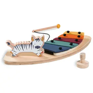 Hauck play music zèbre jeu musical en bois pour alpha+ HAUCK