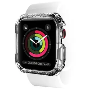 Comparateur de prix : ITSKINS Coque Spectrum compatible avec Apple Watch Series 4 40mm - Transparent