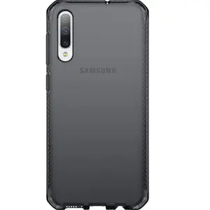Coque pour Samsung Galaxy A70 Light Spectrum Itskins Noir transparent pas cher
